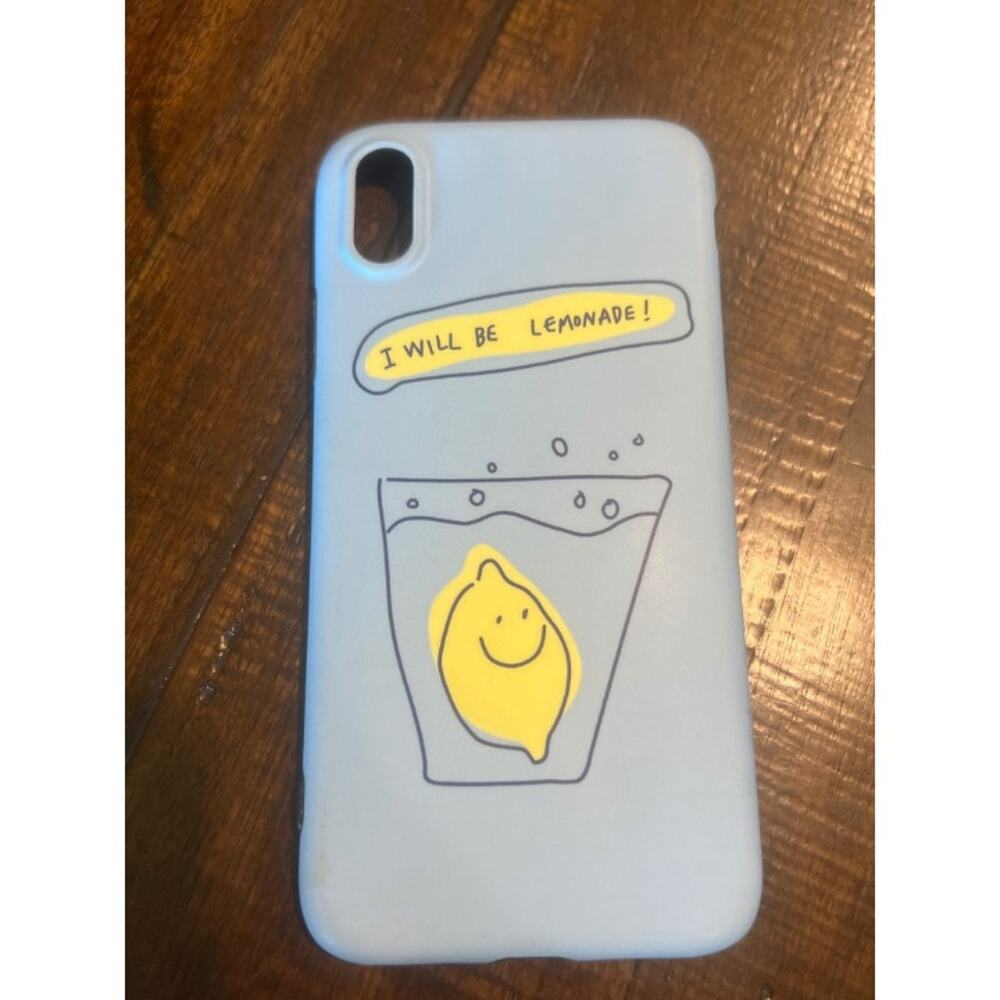 I Will Be Lemonade ! Logo Print  IPhone XS Case